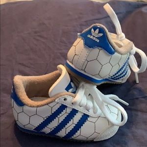 Adidas baby soccer sneakers